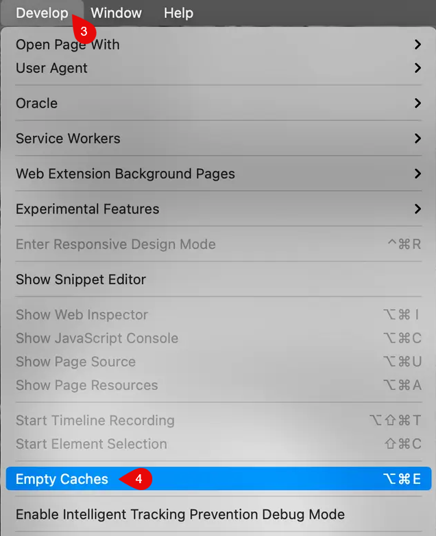 حذف حافظه کش مک بوک